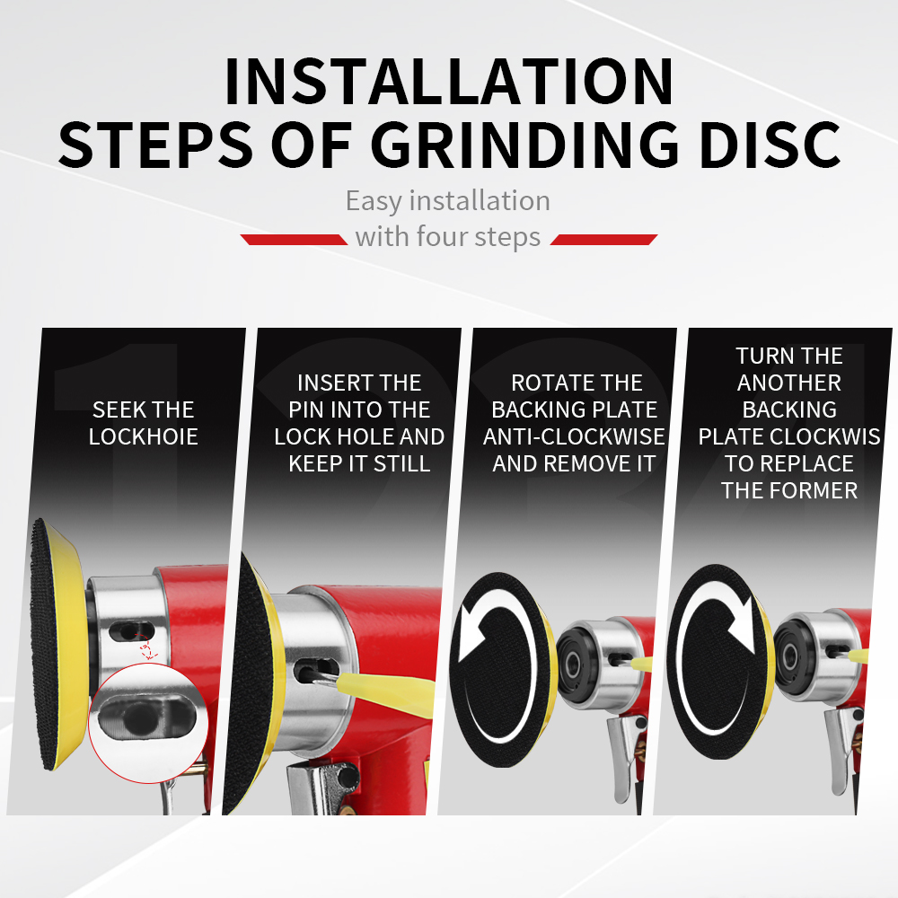 SIFANG Random Orbit Air Sander - Orbital Polisher Da recension och pris